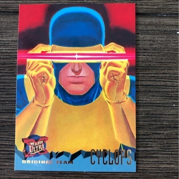 Marvel Other - X-Men ’95 Fleer Ultra trading card: Original Team: Cyclops #90